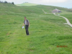 Vers la descente