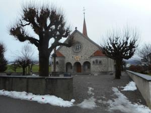 Une église Echarlens