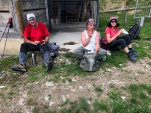 Pause au chalet Gros Pas