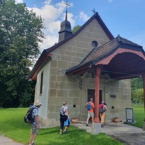 Retour à Farvagny vers la chapelle de Montban