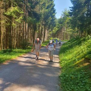 Départ du camping de Sorens en montant..