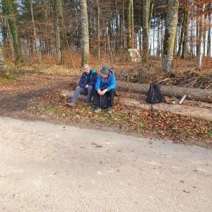 Pause juste avant Büchslen