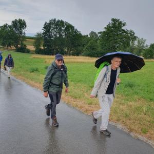 pluie au début.