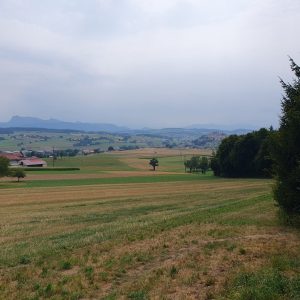 De l'autre côté, Romont, le Moléson