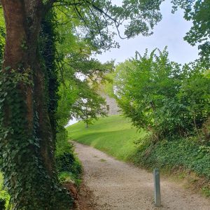 Tour des ruines du château St-Martin du Chêne