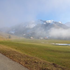 Météo mitigée au départ