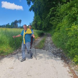 Départ du terrain de foot de Prez