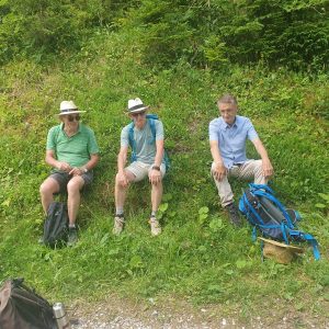 Pause sur le retour avant