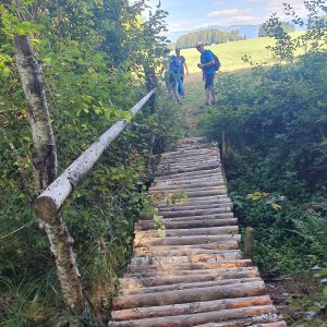 Pont à la fin du marais des Gérigno