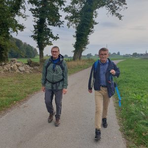 en route