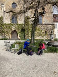 La vie de .. château pour la pause!