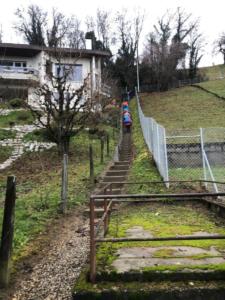 De Salavaux par les escaliers