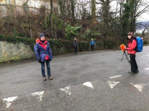et descente vers