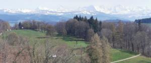 Vue panoramique en commençant par le sommet