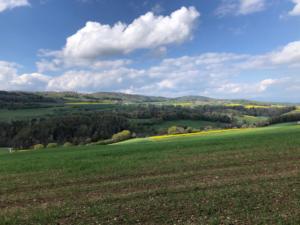 Après Cheiry, vers Les Planches.