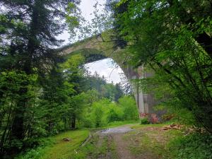 Le pont de chemin de fer