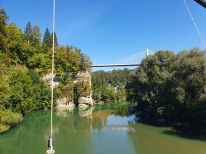 Vue de la passerelle des