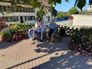 Pause et fin pour reprendre les voitures à Estavayer-le-Lac.