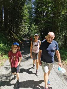 Départ de la Valsainte, ça monte,