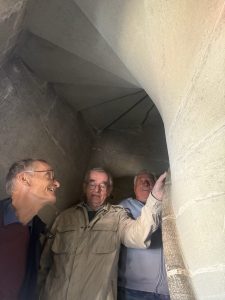Les escaliers..