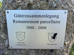 1ère pause au Haut des vignes à 