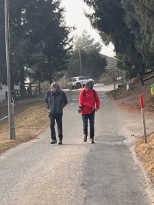 Montée vers les Mossettes