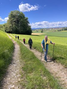 Dans les champs avant