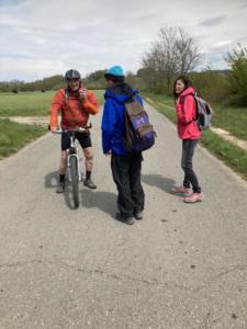 Rencontre le long de l'autoroute.