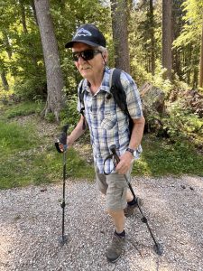 La randonnée a commencé