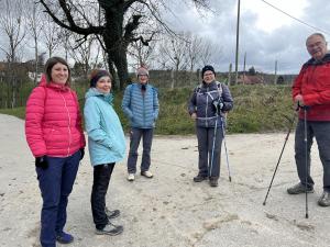 Départ de Granges-près-Marnand et montée vers Villarzel