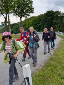 Sur la route en direction de Prévondavaux